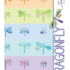 Motif de courtepointe libellule