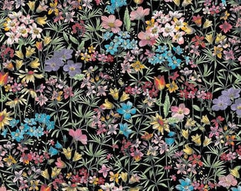 Meadow Floral Fabric from Maywood Studio