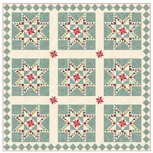Heritage Feathered Quilt Pattern
