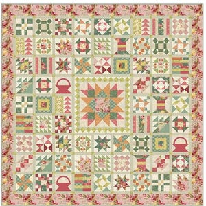 Lady Tulip Quilt Pattern