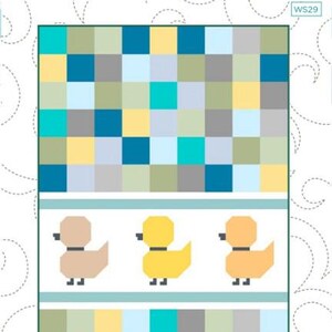 Duckling Duckling Go Baby Quilt Pattern