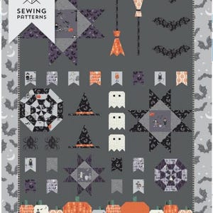 Spooky Sampler Quilt Pattern