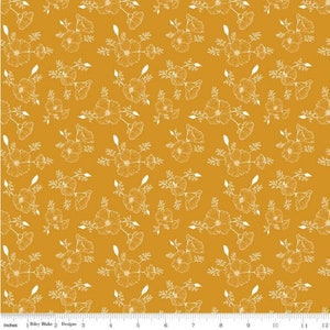 Golden Poppies Fabric by Riley Blake Designs