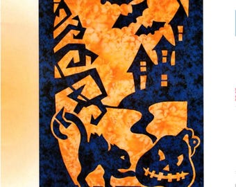 Halloween-muurquiltpatroon