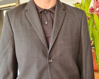 Costume homme vintage Ede Ravenscroft costumes Savile Row poitrine 40 taille 34 bleu marine pure laine costumes pour hommes fabrique en Angleterre tenues de soiree Etsy France