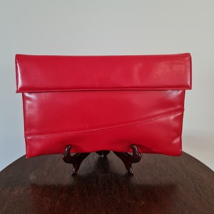 Fabulous 70s Red envelope clutch from Faigen Australia