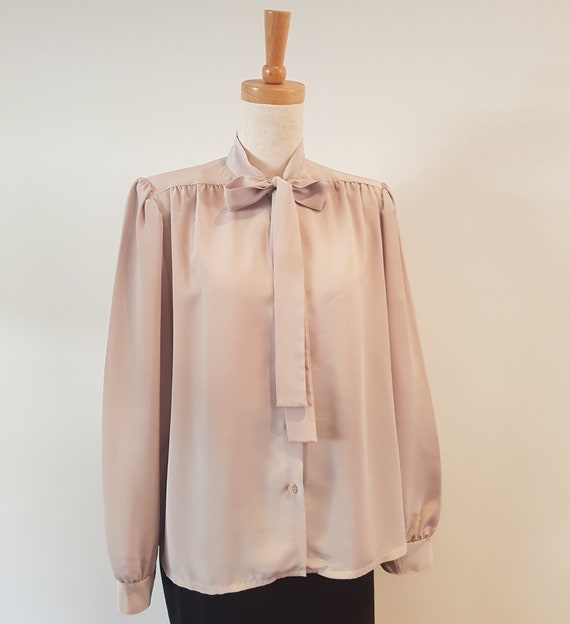 1990's Pussy Bow Blouse