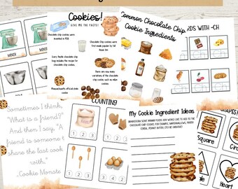 Chocolate Chip Cookie Homeschool Mini-Unit Study