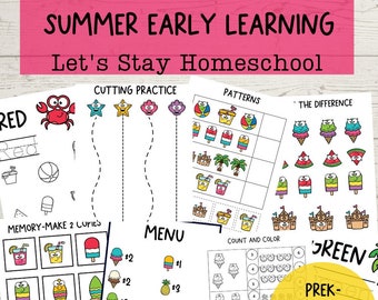Summer Early Learning Pack