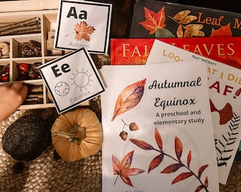 Estudio de unidad sobre el equinoccio de otoño: actividades imprimibles para la educación en casa (descarga digital)
