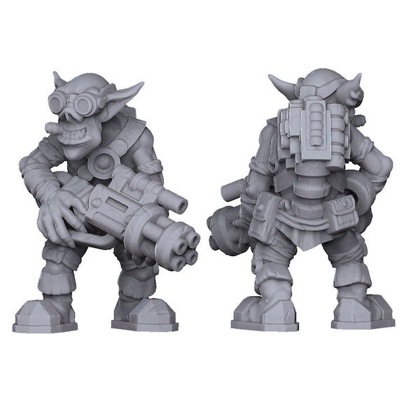 Goblin Mech Multiple Poses - Onmioji - Dungeons and Dragons Pathfinder Monster Player Character