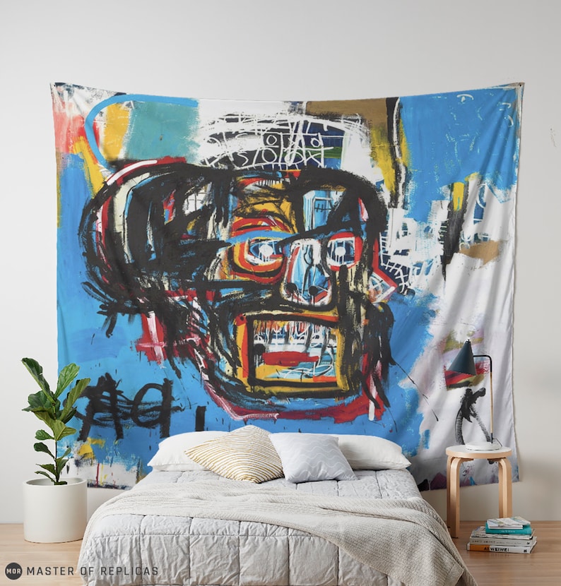 Jeanmichel Basquiat 1982 Untitled (skull) Etsy