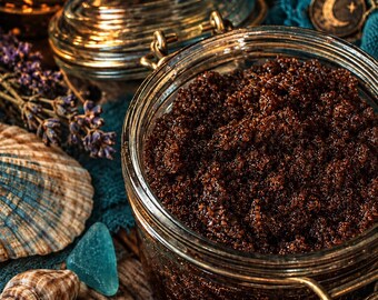 Cacao Vanilla Body Scrub | Organic Skin Care | Facial & Body Exfoliant | Spa Ritual