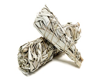 White Sage Smudge Stick * White Sage * Smudge Stick * Cleansing * Meditation * Purifying * Seascape Esthetics