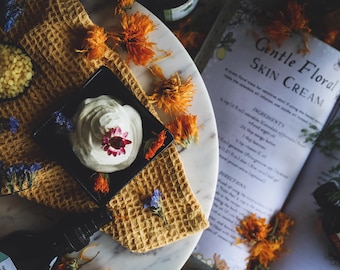 Gentle Floral Skin Cream * Skin Care * Skin Cream * Organic Skin Care * Spa Day * Love Your Skin * Seascape Esthetics