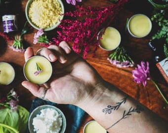 Botanical Tattoo Balm * Skin Care * Tattoo Balm * Organic Skin Care * Spa Day * Love Your Skin * Seascape Esthetics