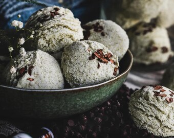 Chocolate Chip Mint Bath Truffles * Skin Care * Bath Truffles * Organic Skin Care * Spa Day * Love Your Skin * Seascape Esthetics