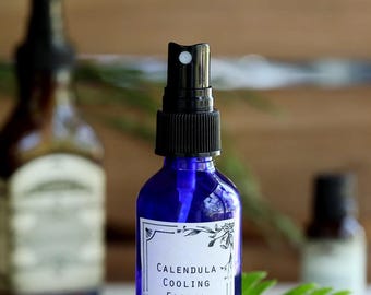 Calendula Cooling Facial Toner  * Skin Care * Toner * Organic Skin Care * Spa Day * Love Your Skin * Seascape Esthetics