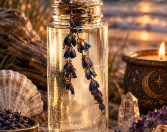 Calming Lavender Roll-On Perfume | Botanical Aromatherapy | Essential Oil Perfume