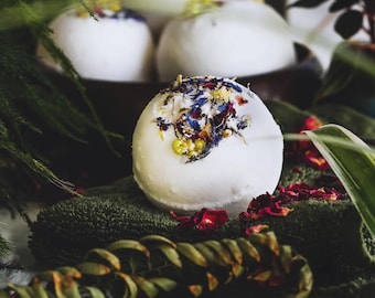 Floral Bath Bombs * Skin Care * Bath Bombs * Organic Skin Care * Spa Day * Love Your Skin * Seascape Esthetics