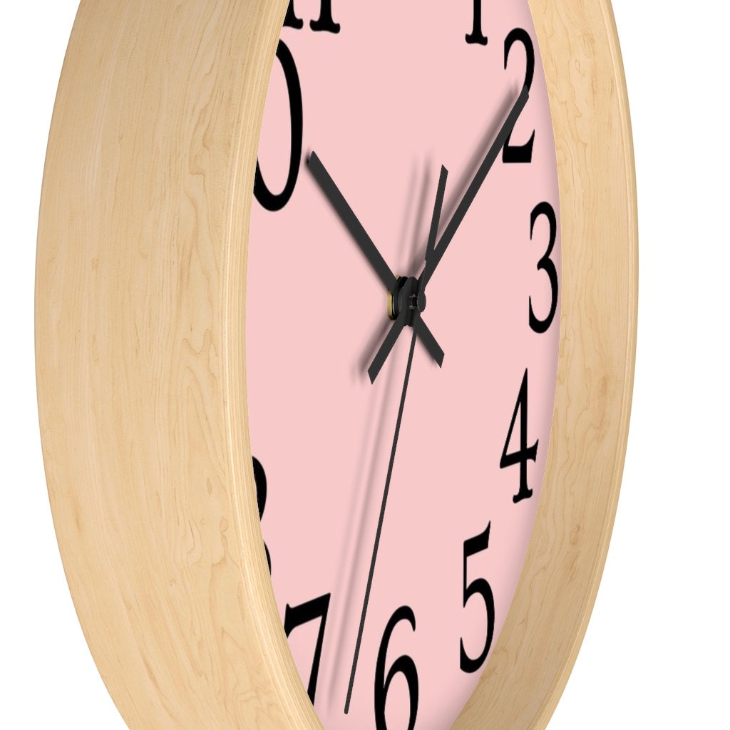 Pink 10" LOL Wall Clock 