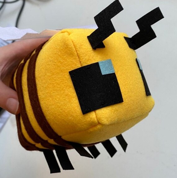 bee minecraft plush