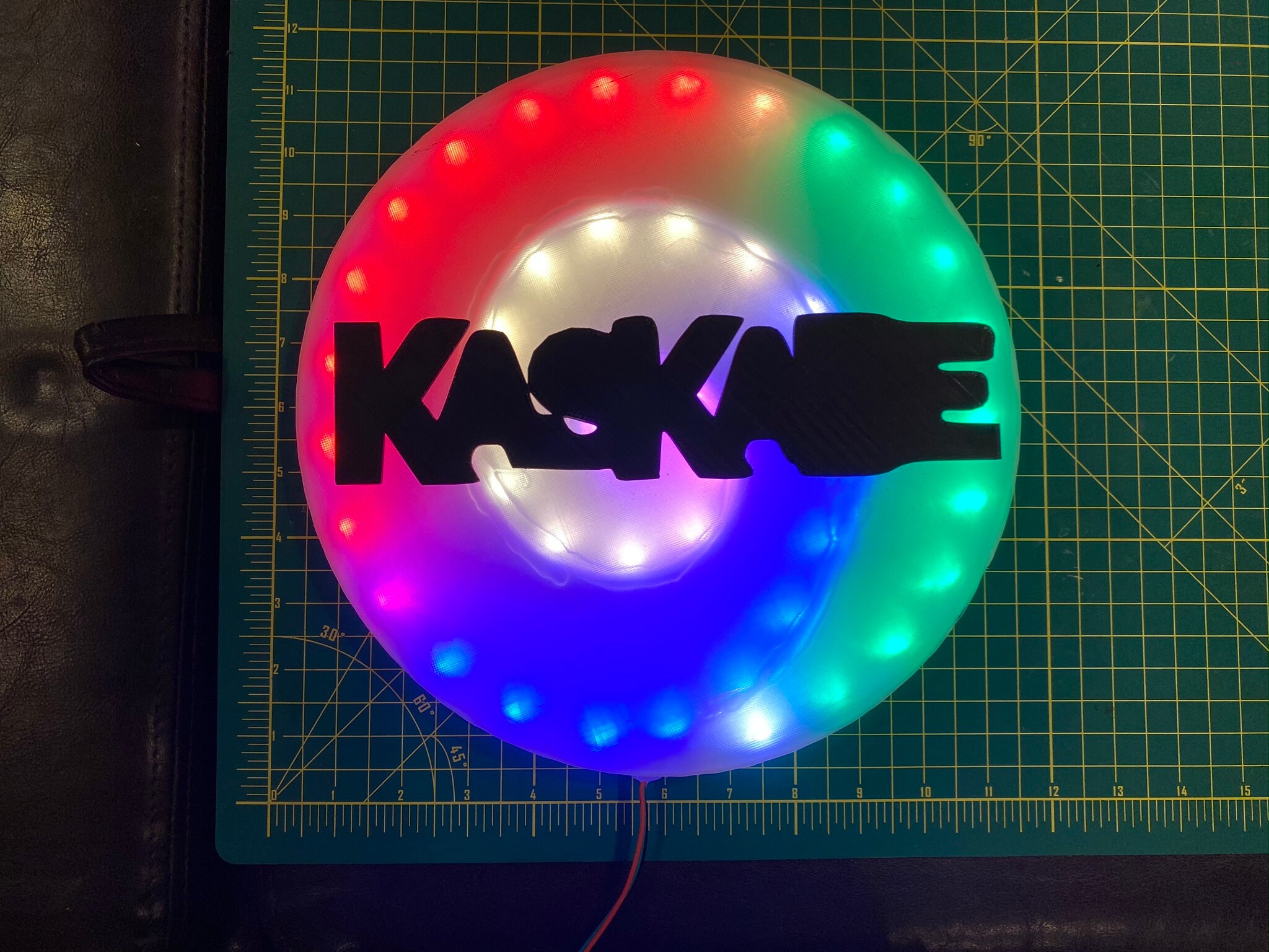 Kaskade EDM LED light rave custom totem by R2Dito Etsy