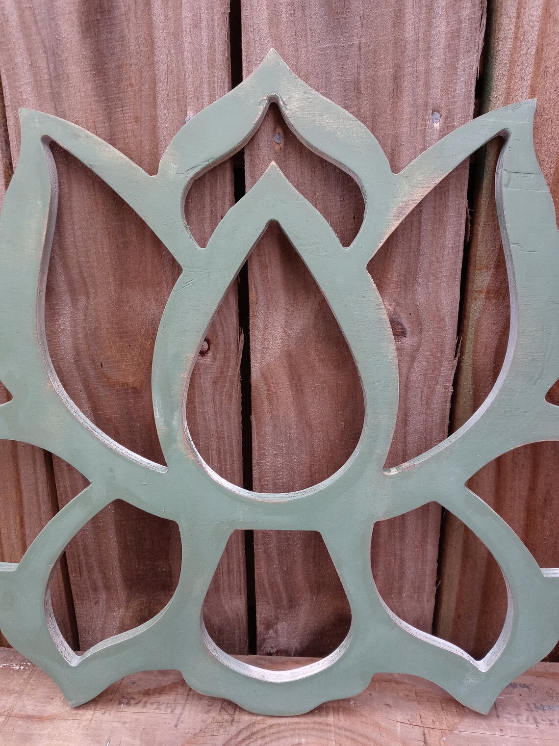 Wood Lotus Flowers. Lotus Wall Decor. Rustic Style. Distressed Etsy