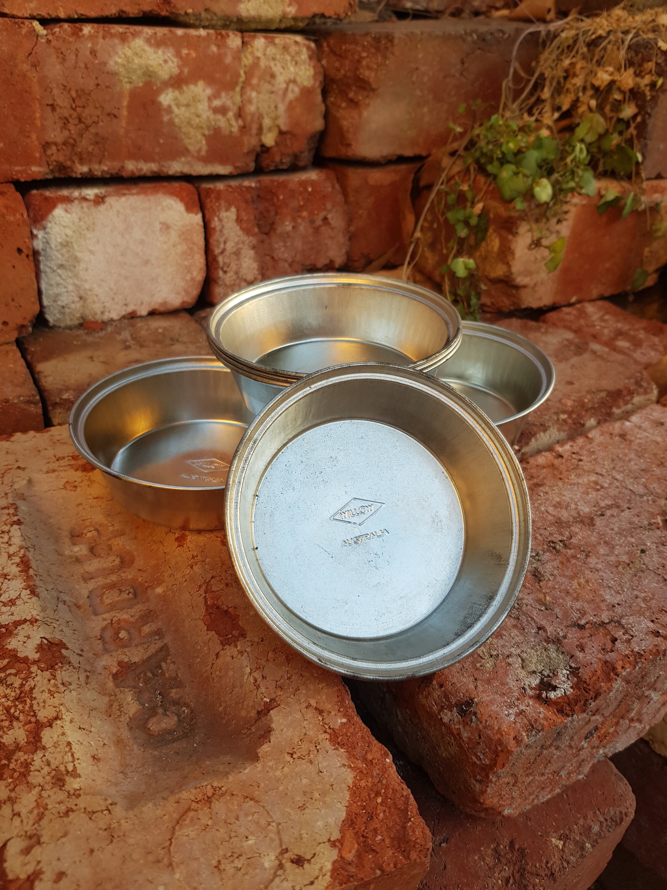 Vintage 70s Willow Australia Pie Dish Tart Tins Etsy