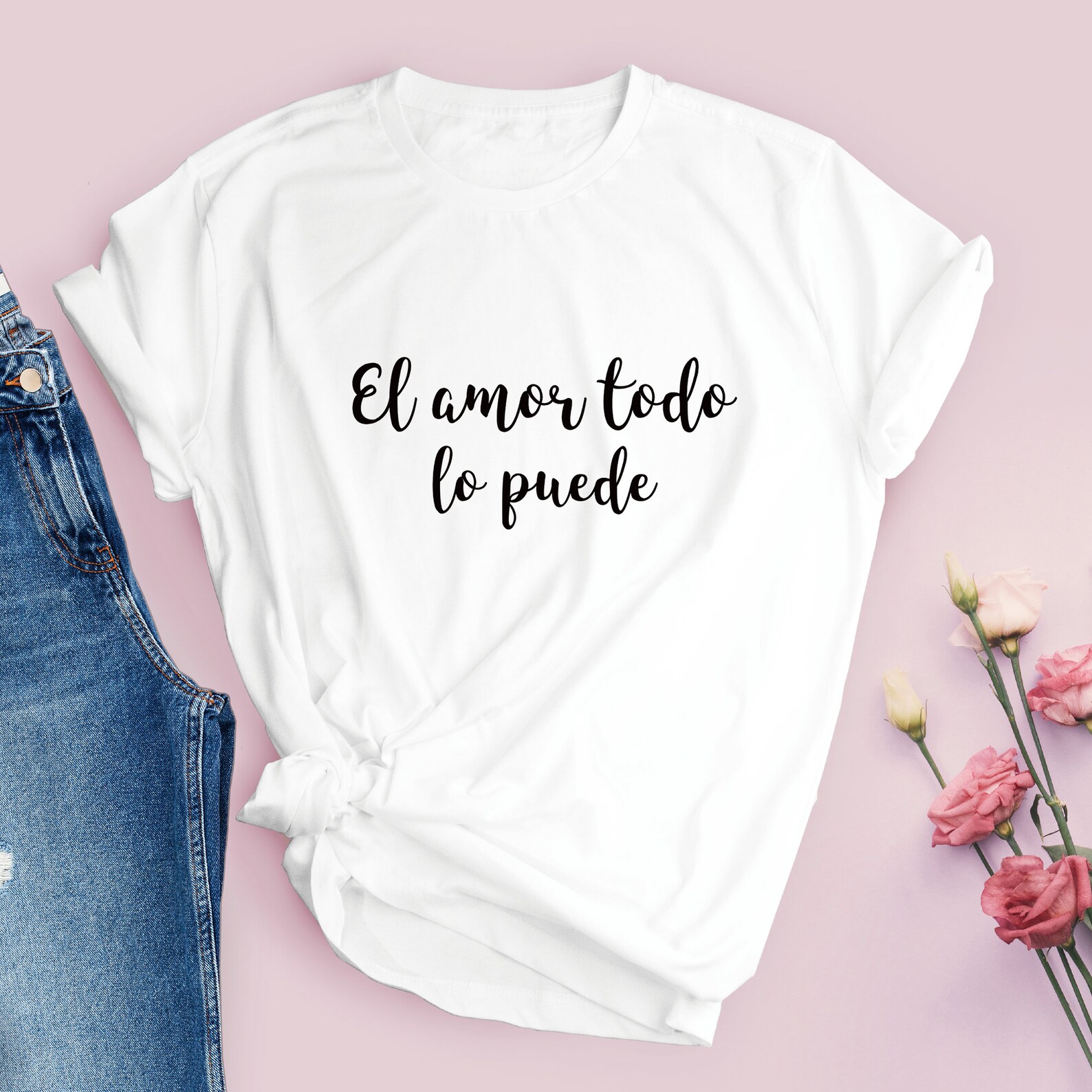 Spanish Saying Shirt Espanol SpanishQuoteShirt Positive | Etsy