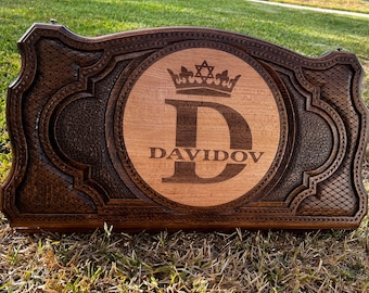 Fathers Day Customizable Backgammon Set With Any Logo/ We Do Free Design