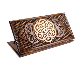 Fathers Day GIft Hand Made backgammon Ornament (Nardi) 24" x 24" x 2"