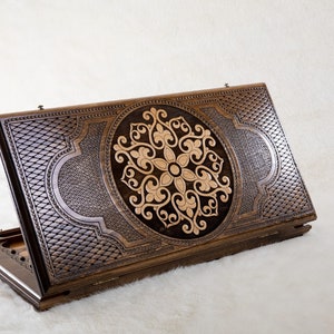 Fathers Day GIft Backgammon Flake : Hrachya Ohanyan 24&quot; x 24&quot; x 2&quot;