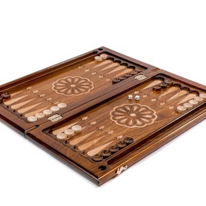 Fathers Day GIft Hand Made backgammon Lion (Nardi) 24&quot; x 24&quot; x 2&quot;