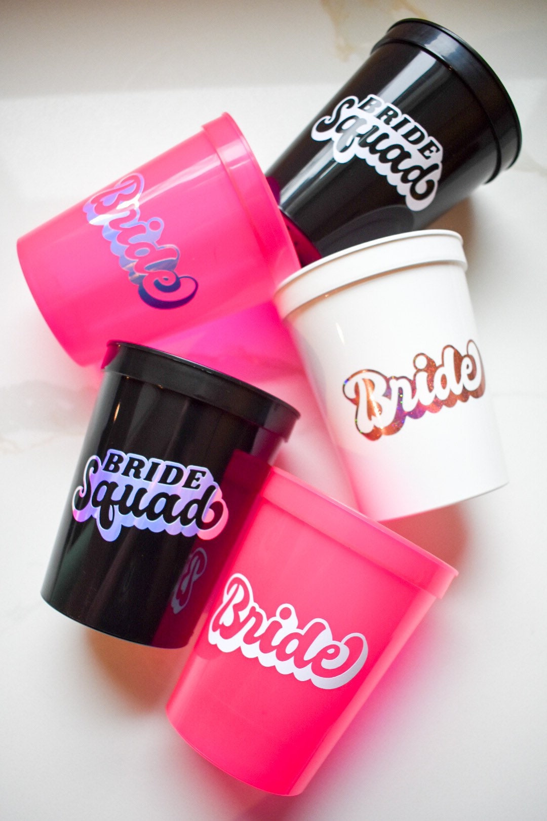 Bachelorette Party 16 Oz Cups Bridal Party Decorations Etsy