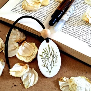 Difusor de fragrância de argila para carro: pingente de espelho de aromaterapia, difusor de óleo para guarda-roupa.
