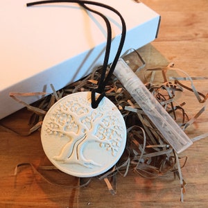 Car fragrance oil diffuser, car mirror charm, clay air freshener, car accessories, aromatherapy diffuser, wardrobe freshener ,new car gift.