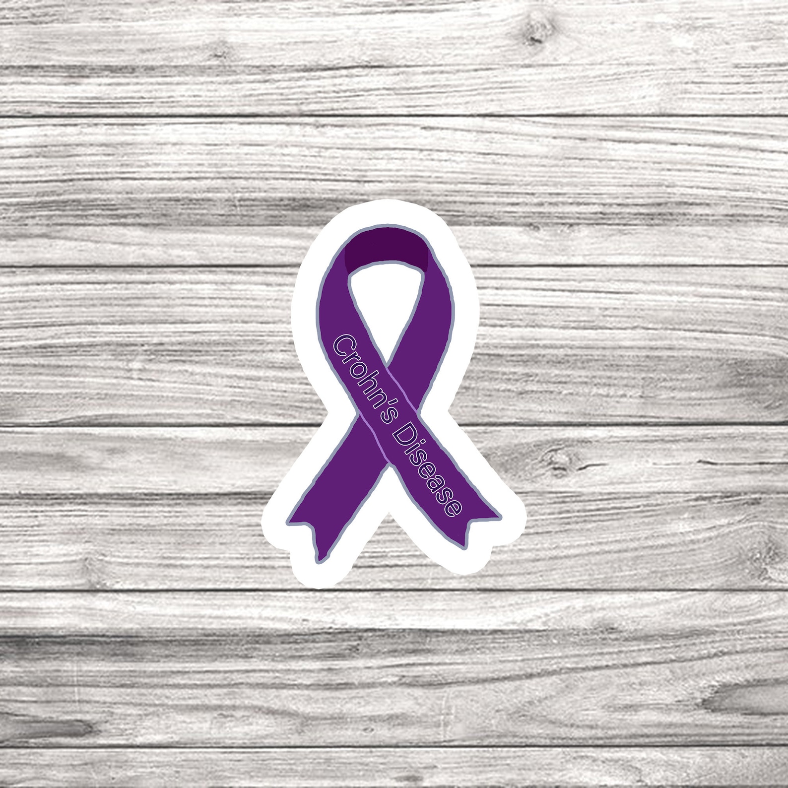 CROHN'S DISEASE RIBBON Premium Waterproof Die Cut Matte Etsy