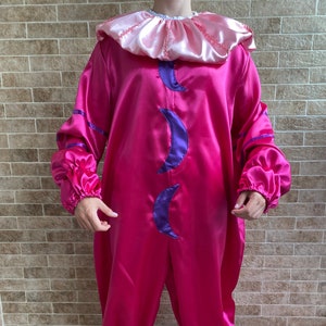 Slim costume from Killer klowns from Outer Space Pink clown Clown costume Circus Scary costume Clown collar Halloween costume Cosplay