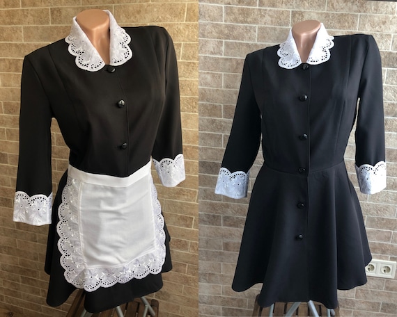 Disfraz de sirvienta de anime Vestido de criada de anime Traje - Etsy España Disfraz de sirvienta de anime Vestido de criada de anime Traje - Etsy España