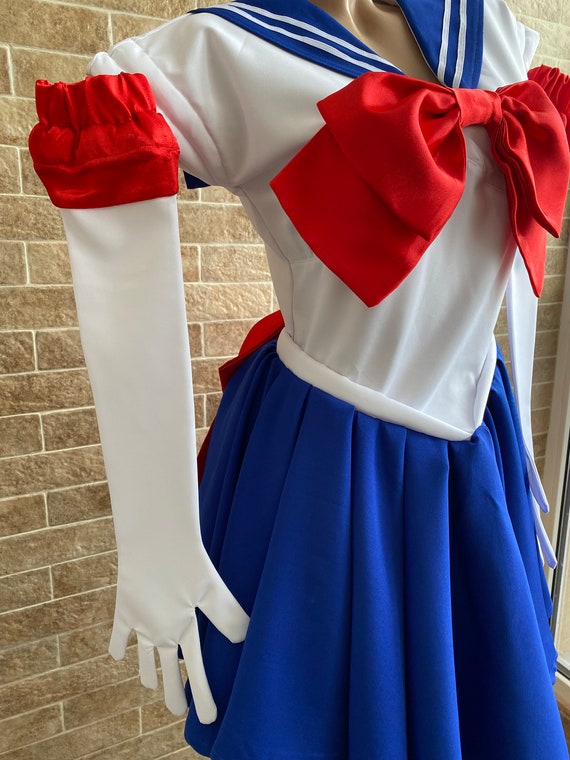 Sailor Moon Cosplay Costume Uniform Fancy Dress Sailormoon Customized XXS-XXXL