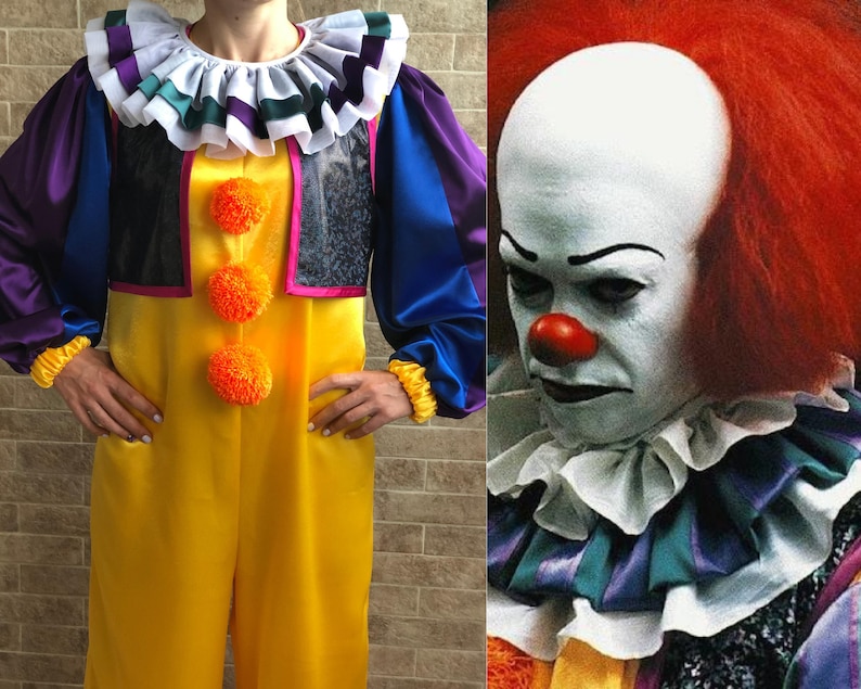 Clown costume Pennywise costume Pennywise the clown Toddler pennywise Cosplay costume Adult costume Pennywise costume kids Halloween costume image 1