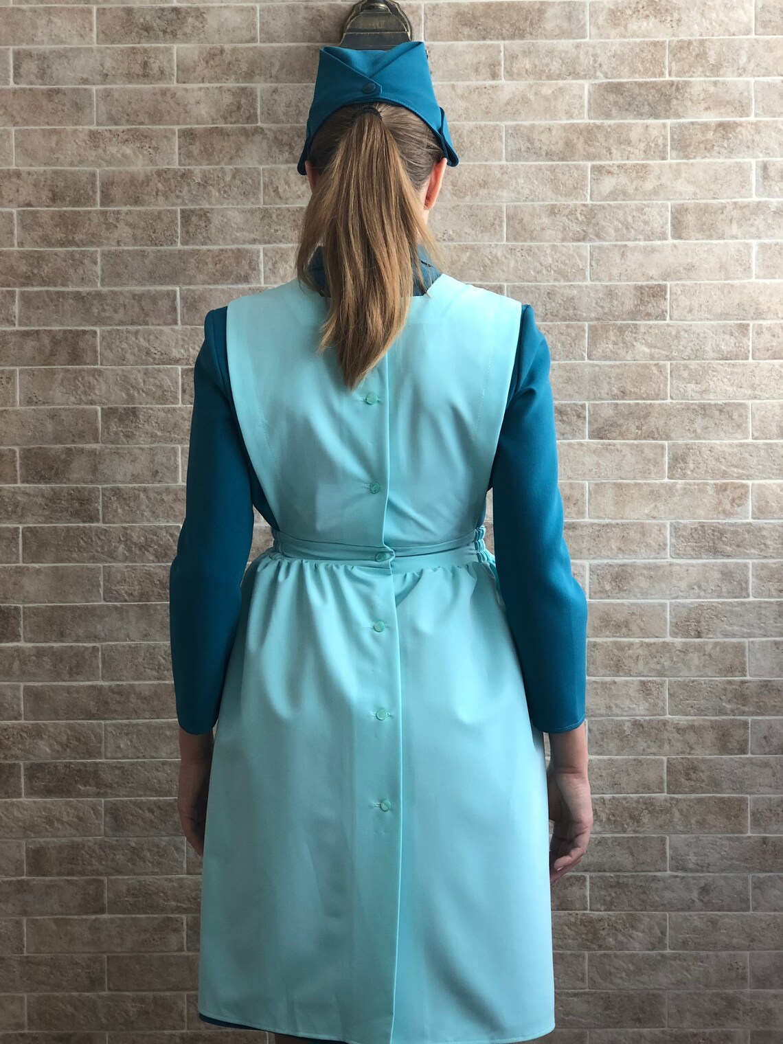 Nurse costume Nurse uniform Women dress Nurse cap apron Nurse Etsy