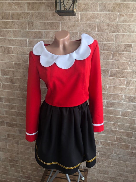 Popeye olive oyl costume Womens Baby girl Kids Halloween costume Family  halloween costume Popeye olio d'oliva costume Popeye cosplay costume -   Italia