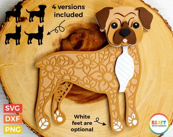 Download Mandala Boxer Dog Etsy