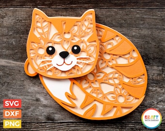 Uppkrupen katt lager-SVG | Lager-Sömnig katt klippfil