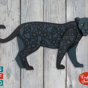 Panther SVG | 3D Panther SVG