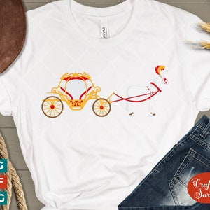Hochzeit Pferd & Warenkorb SVG | Vinyl-Pferd und Wagen-Schnittdateien