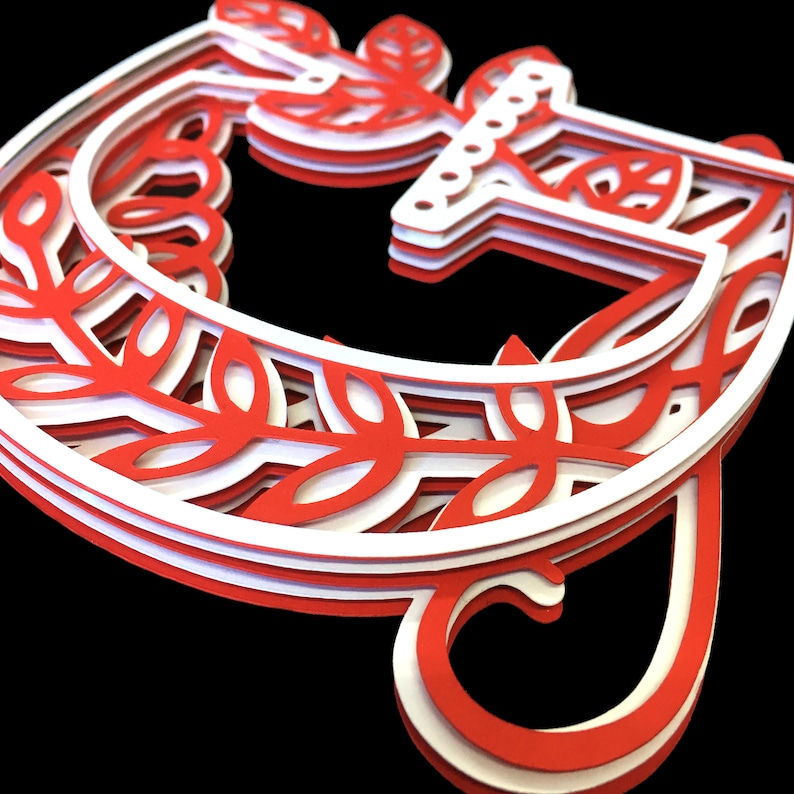 Download Letter G 3D Alphabet SVG for Cricut 3D SVG Letters G ...