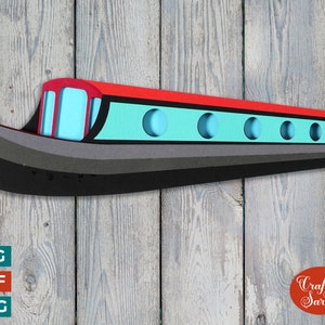 Narrow Boat SVG | Narrow Boat Layered SVG